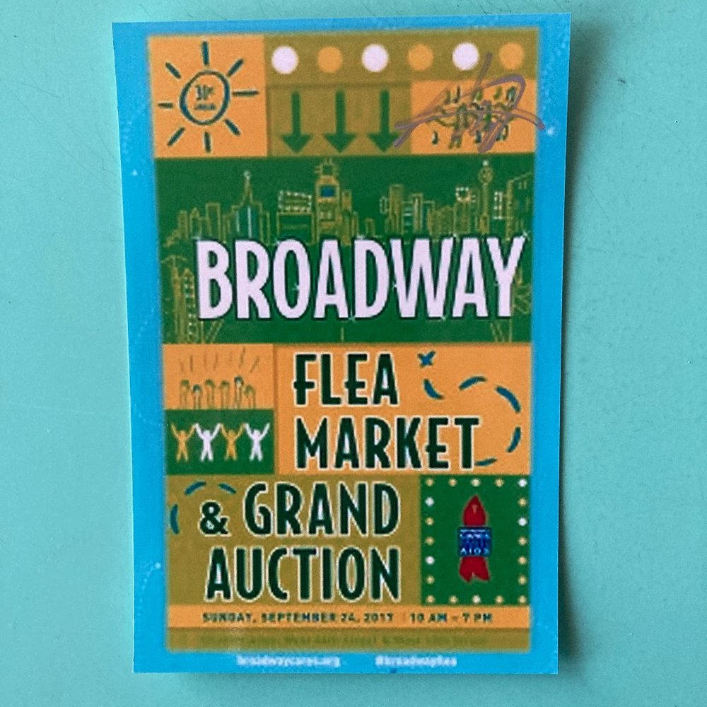 Alex Mandell Broadway Flea Market Signed Photo 4”X6” The Play That Goes Wrong